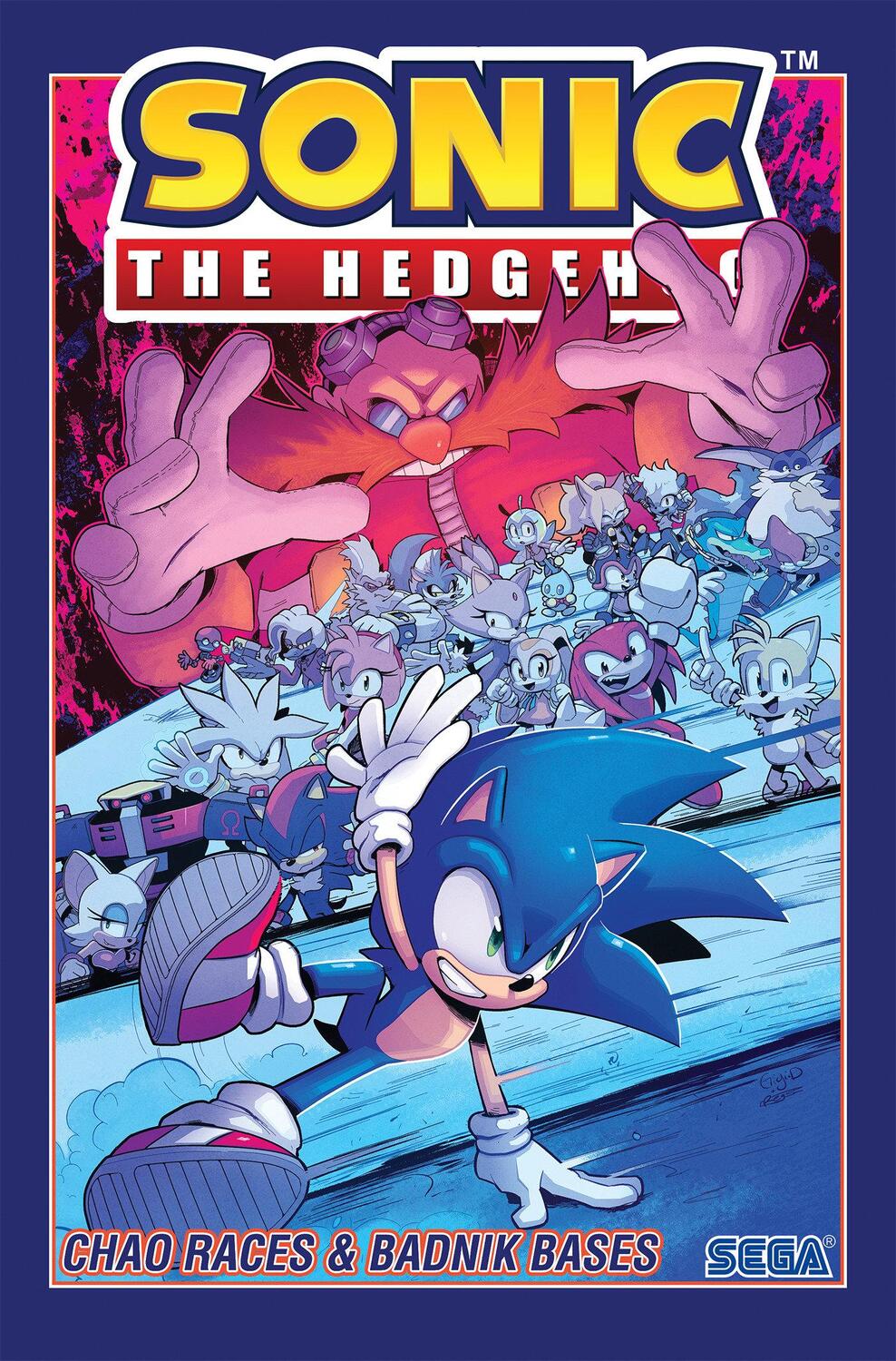 Cover: 9781684057627 | Sonic the Hedgehog, Vol. 9: Chao Races &amp; Badnik Bases | Evan Stanley