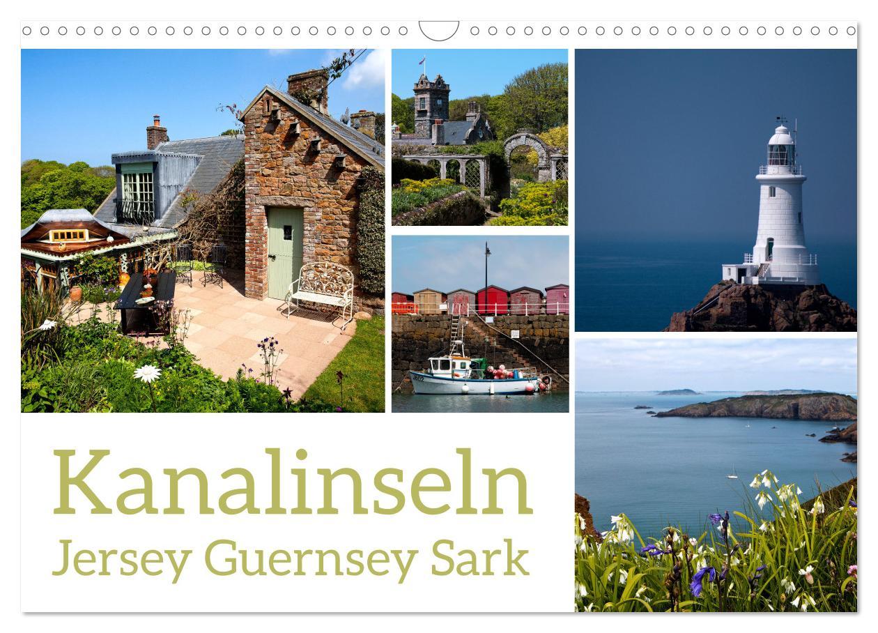 Cover: 9783457215913 | Kanalinseln - Jersey Guernsey Sark (Wandkalender 2025 DIN A3 quer),...