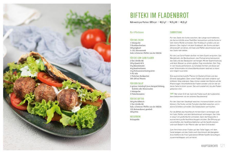 Bild: 9783959616843 | Das große Low-Carb-Kochbuch | 90 ultimative Gerichte für jeden Tag