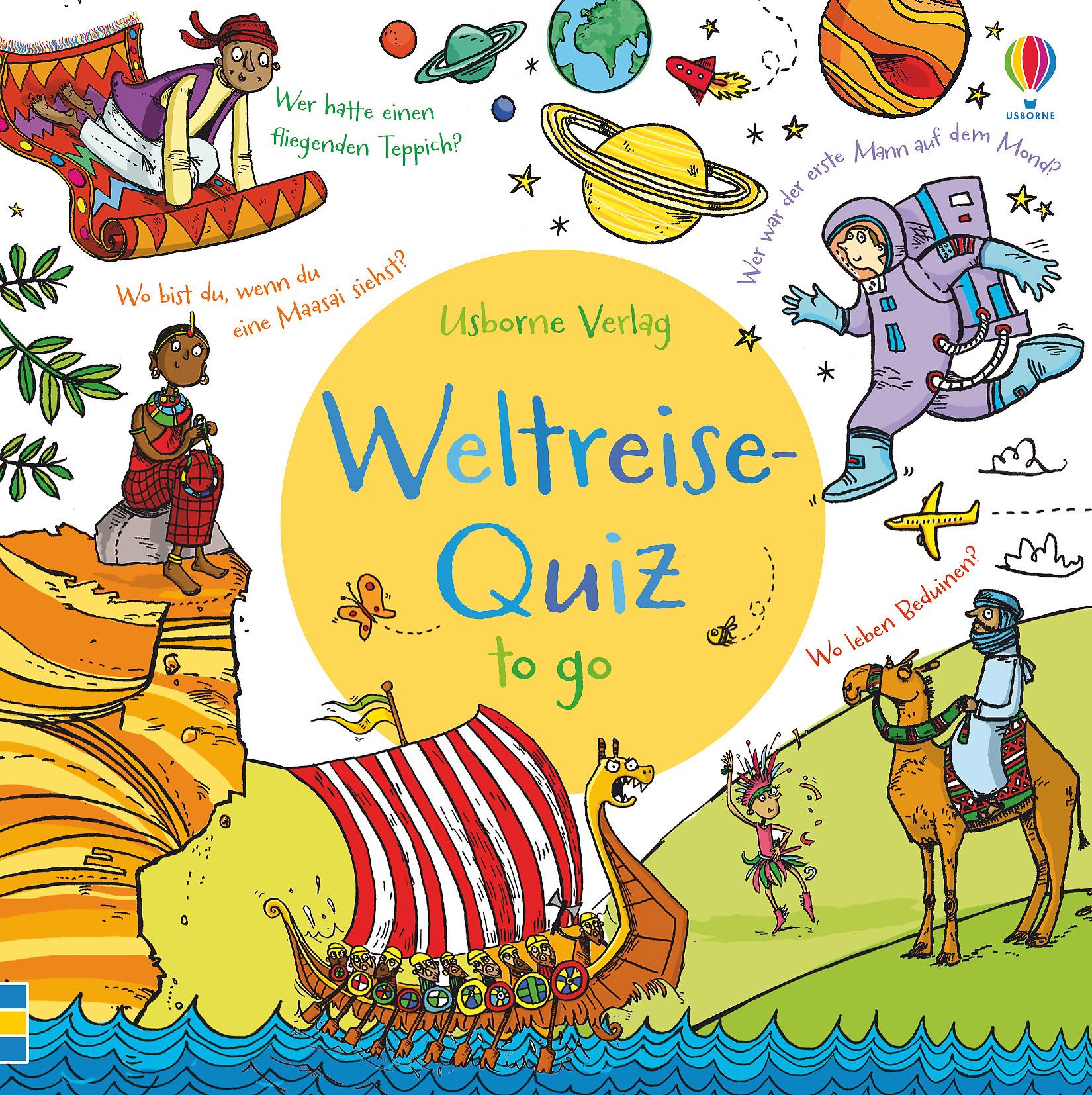 Cover: 9781782324836 | Weltreise-Quiz to go | Simon Tudhope | Taschenbuch | 128 S. | Deutsch