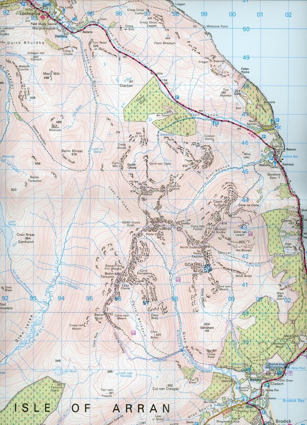 Bild: 9780319261675 | Isle of Arran | Ordnance Survey | (Land-)Karte | Karte/Landkarte