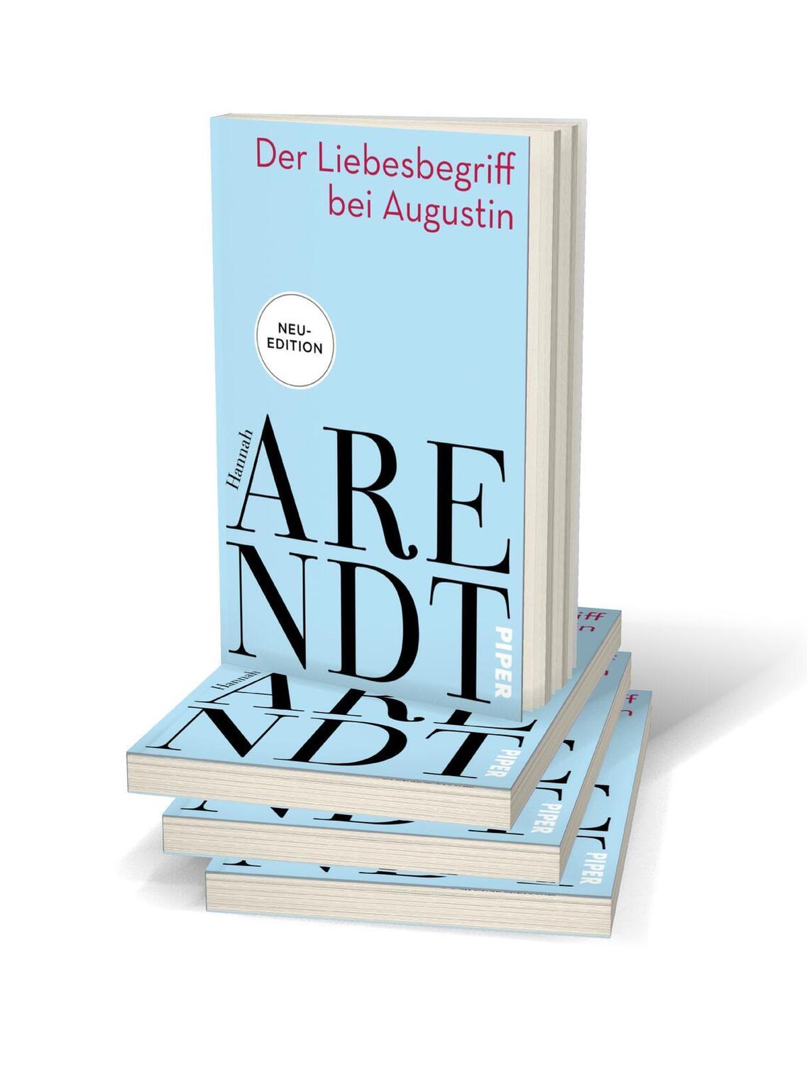 Bild: 9783492317061 | Der Liebesbegriff bei Augustin | Hannah Arendt | Taschenbuch | 192 S.