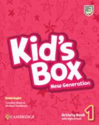 Cover: 9781108895439 | Kid's Box New Generation Level 1 Activity Book with Digital Pack...