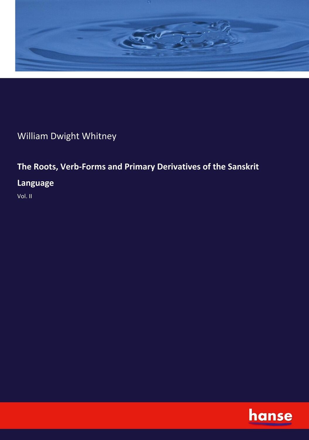 Cover: 9783348014632 | The Roots, Verb-Forms and Primary Derivatives of the Sanskrit Language