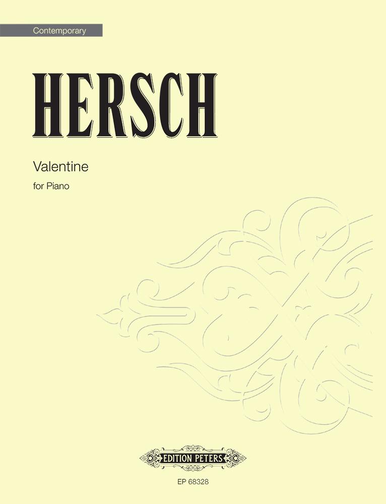 Cover: 9790300757636 | Valentine for Piano | Sheet | Fred Hersch | Taschenbuch | Partitur