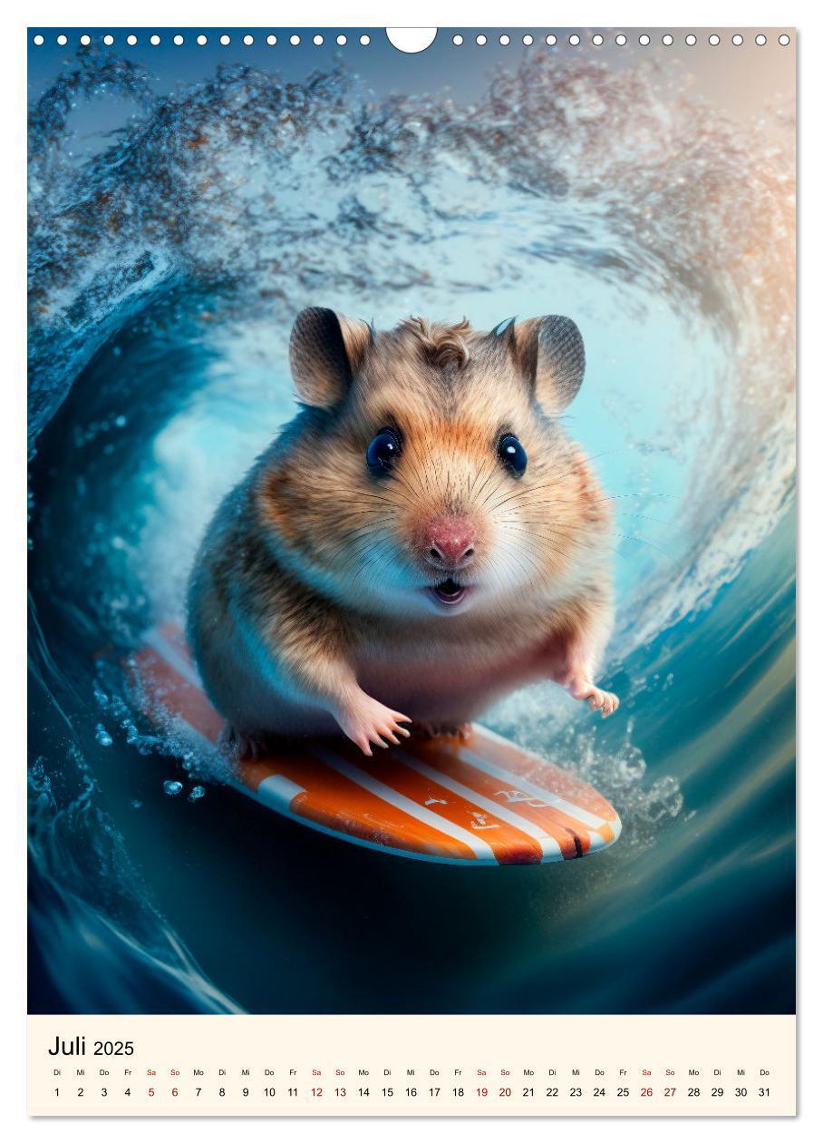 Bild: 9783435885794 | Was für ein Hamster (Wandkalender 2025 DIN A3 hoch), CALVENDO...