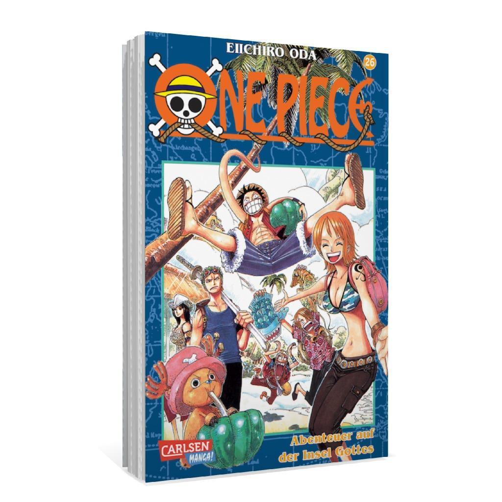 Bild: 9783551756367 | One Piece 26. Abenteuer auf der Insel Gottes | Eiichiro Oda | Buch