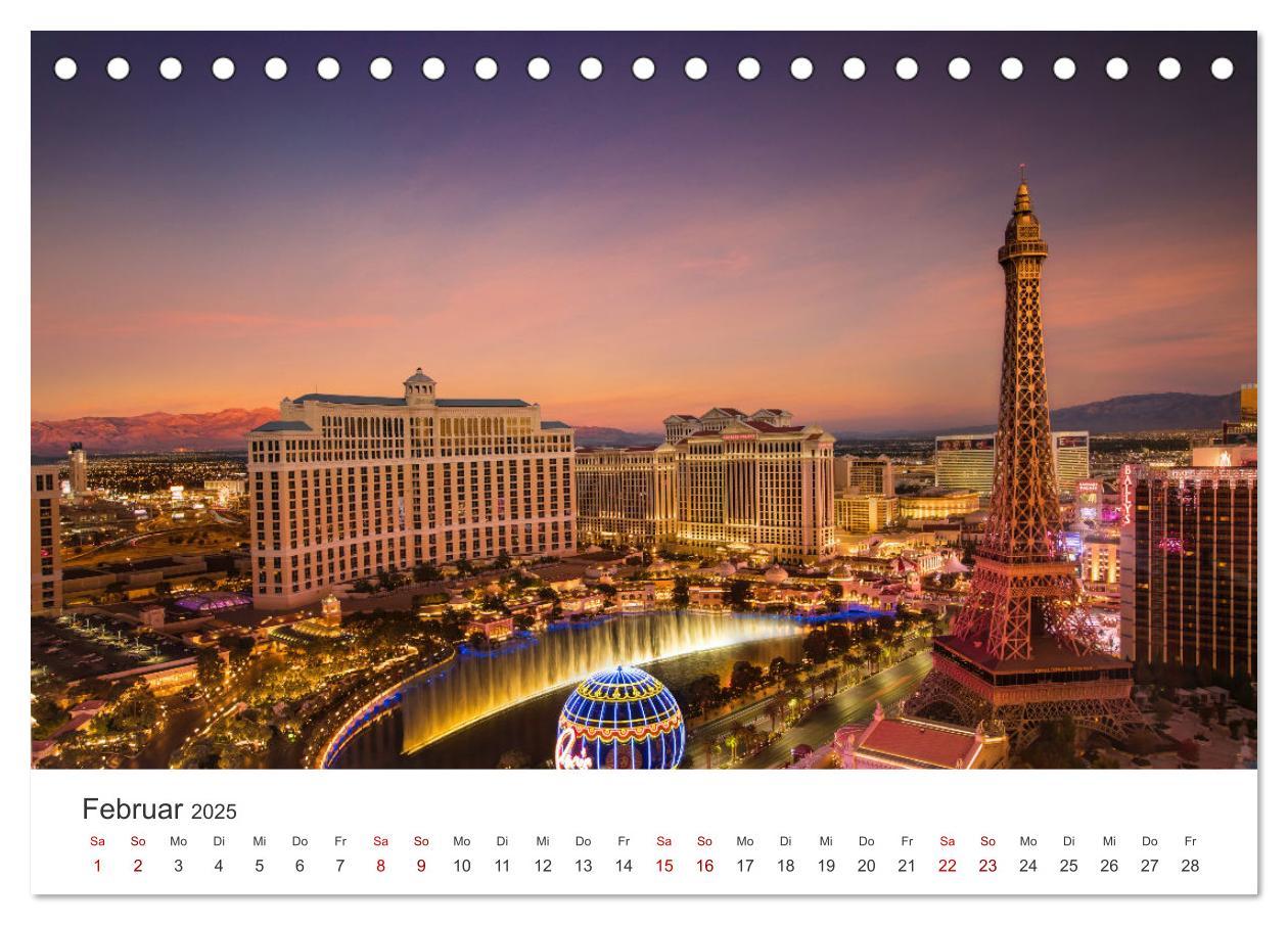 Bild: 9783435007301 | Las Vegas - Spiel, Spaß und Glück (Tischkalender 2025 DIN A5 quer),...