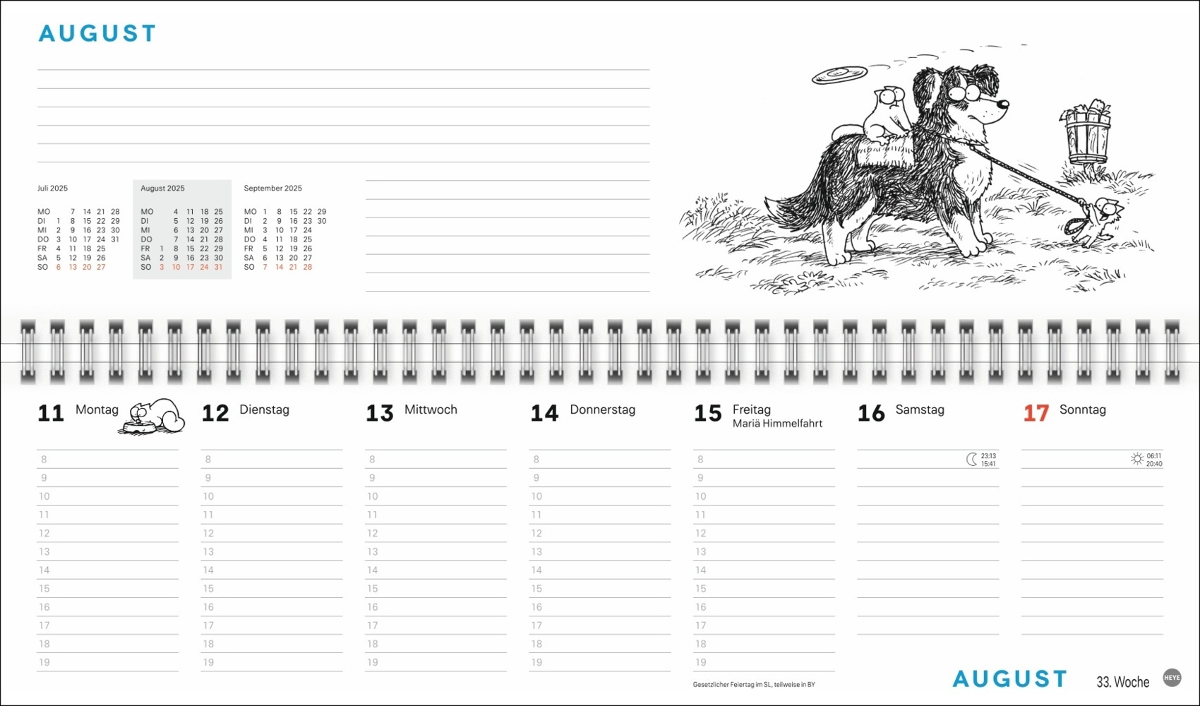 Bild: 9783756406524 | Simons Katze Büroplaner 2025 | Simon Tofield | Kalender | 112 S.