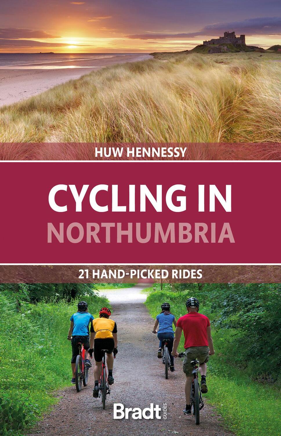 Cover: 9781804690956 | Cycling in Northumbria | 21 hand-picked rides | Huw Hennessy | Buch