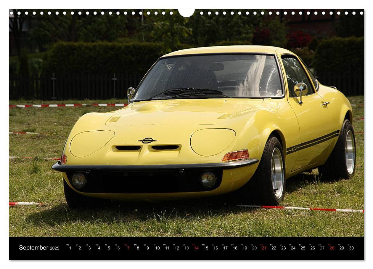 Bild: 9783435726639 | Opel GT Der Kalender (Wandkalender 2025 DIN A3 quer), CALVENDO...