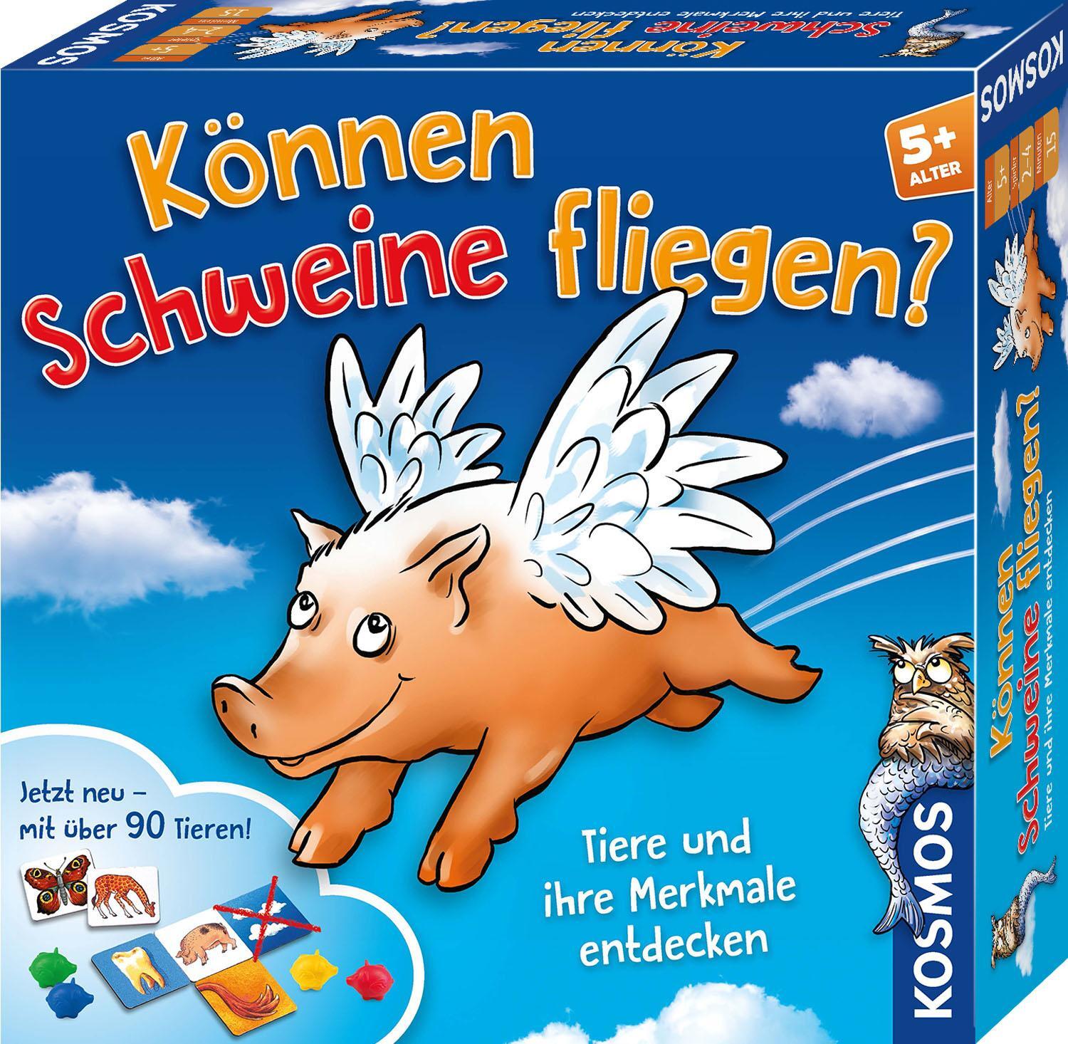 Cover: 4002051697952 | Können Schweine fliegen? Jubiläumsedition | 2 - 4 Spieler | Spiel