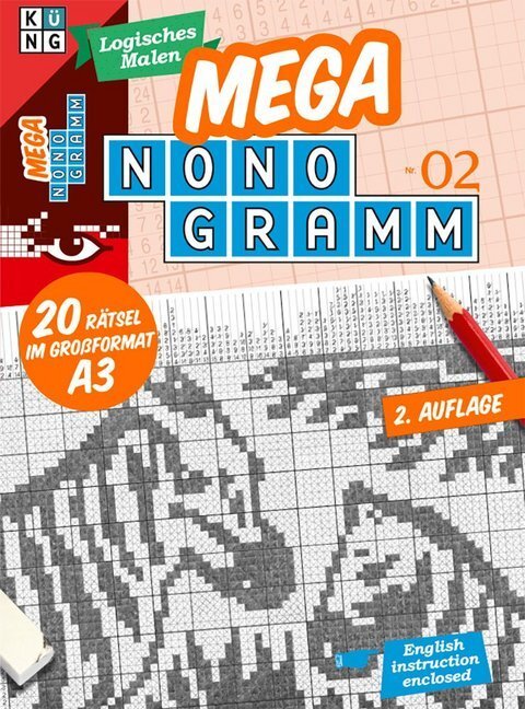 Cover: 9783906238517 | Mega-Nonogramm 02, 20 Teile. Bd.2. Bd.2 | Loseblatt | Loseblattausgabe