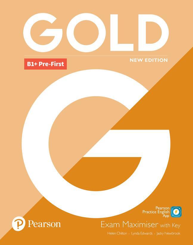 Cover: 9781292202303 | Gold B1+ Pre-First New Edition Exam Maximiser with Key | Taschenbuch