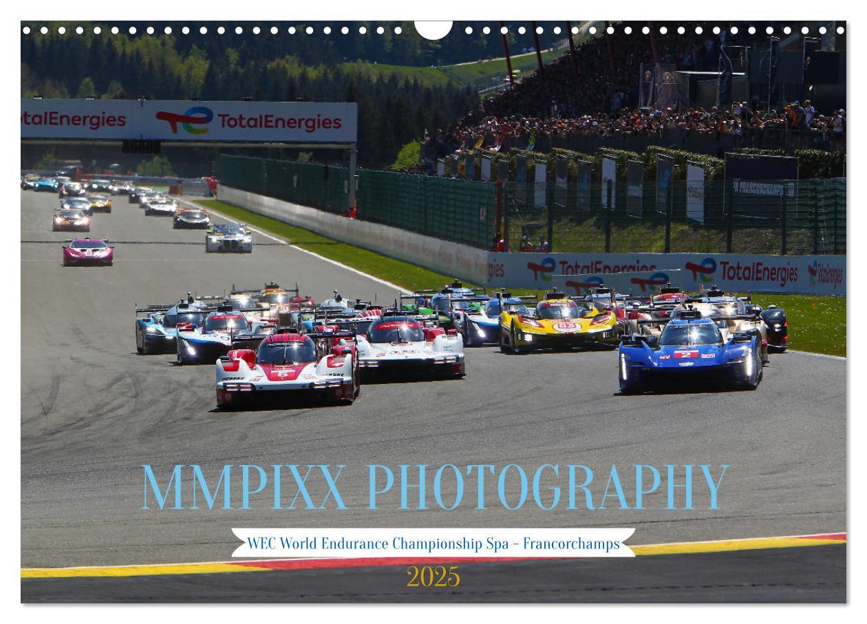 Cover: 9783457228814 | FIA WEC SPA - FRANCORCHAMPS by MMPIXX.COM (Wandkalender 2025 DIN A3...