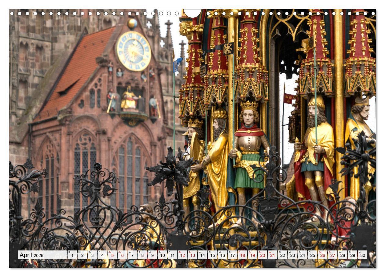 Bild: 9783383786532 | Wunderbares Nürnberg (Wandkalender 2025 DIN A3 quer), CALVENDO...