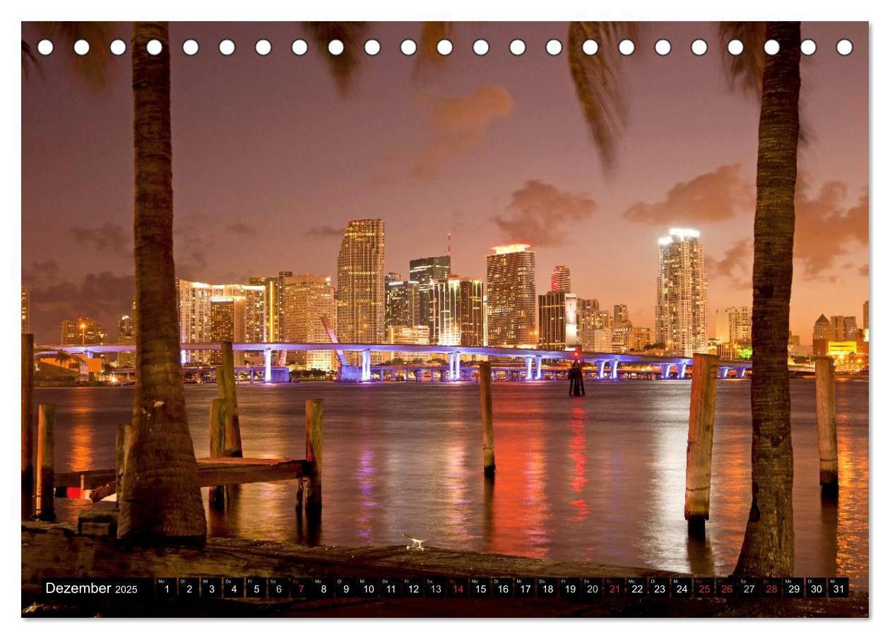 Bild: 9783435742820 | Miami und Florida (Tischkalender 2025 DIN A5 quer), CALVENDO...