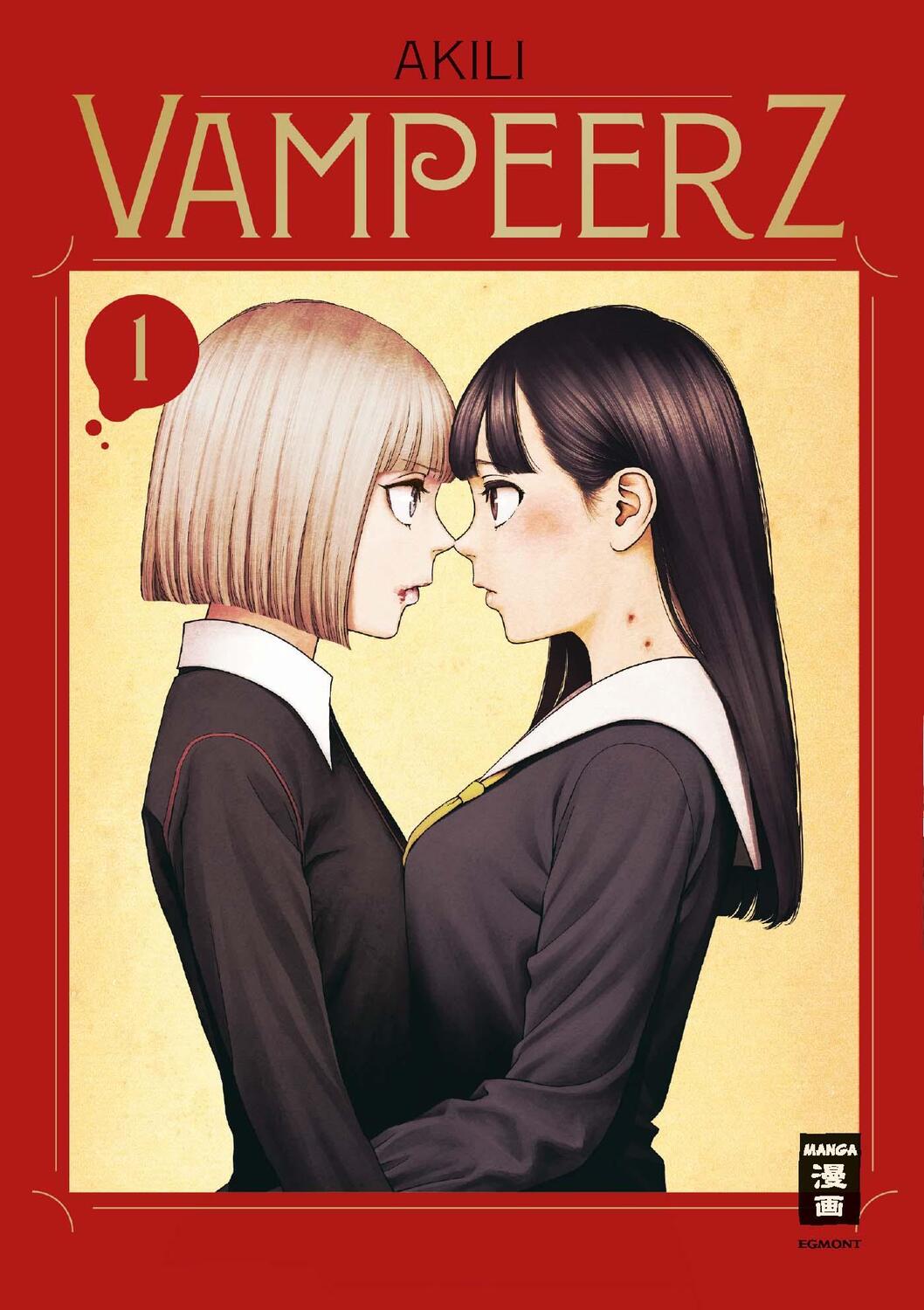 Cover: 9783770428748 | Vampeerz 01 | Akili | Taschenbuch | Deutsch | 2020 | Egmont Manga