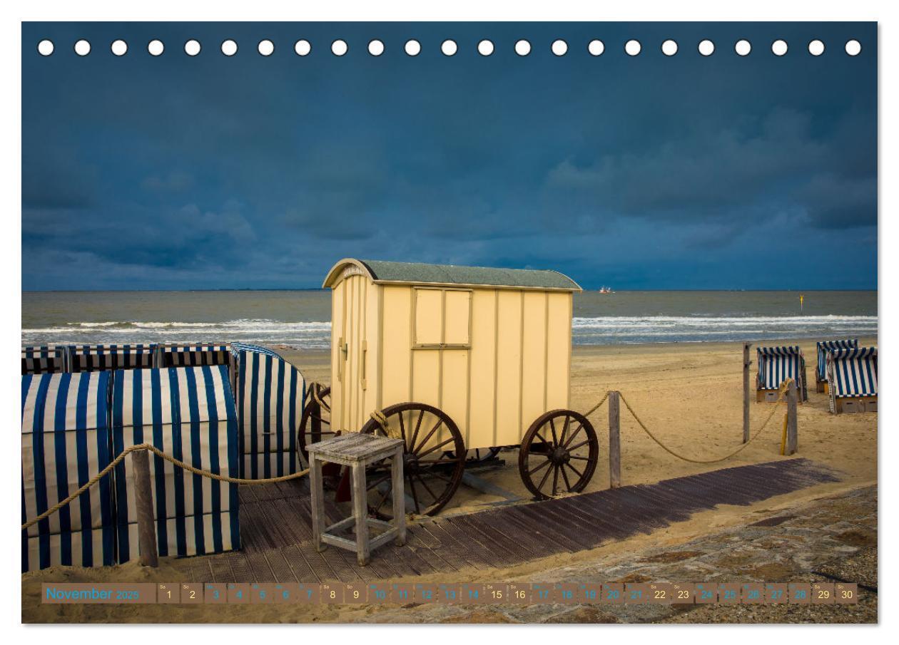 Bild: 9783435028443 | Nordsee Insel Norderney (Tischkalender 2025 DIN A5 quer), CALVENDO...