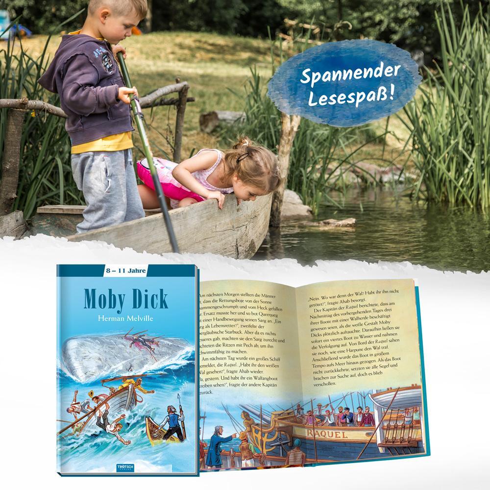 Bild: 9783957749314 | Trötsch Moby Dick | Meine ersten Klassiker | Herman Melville | Buch