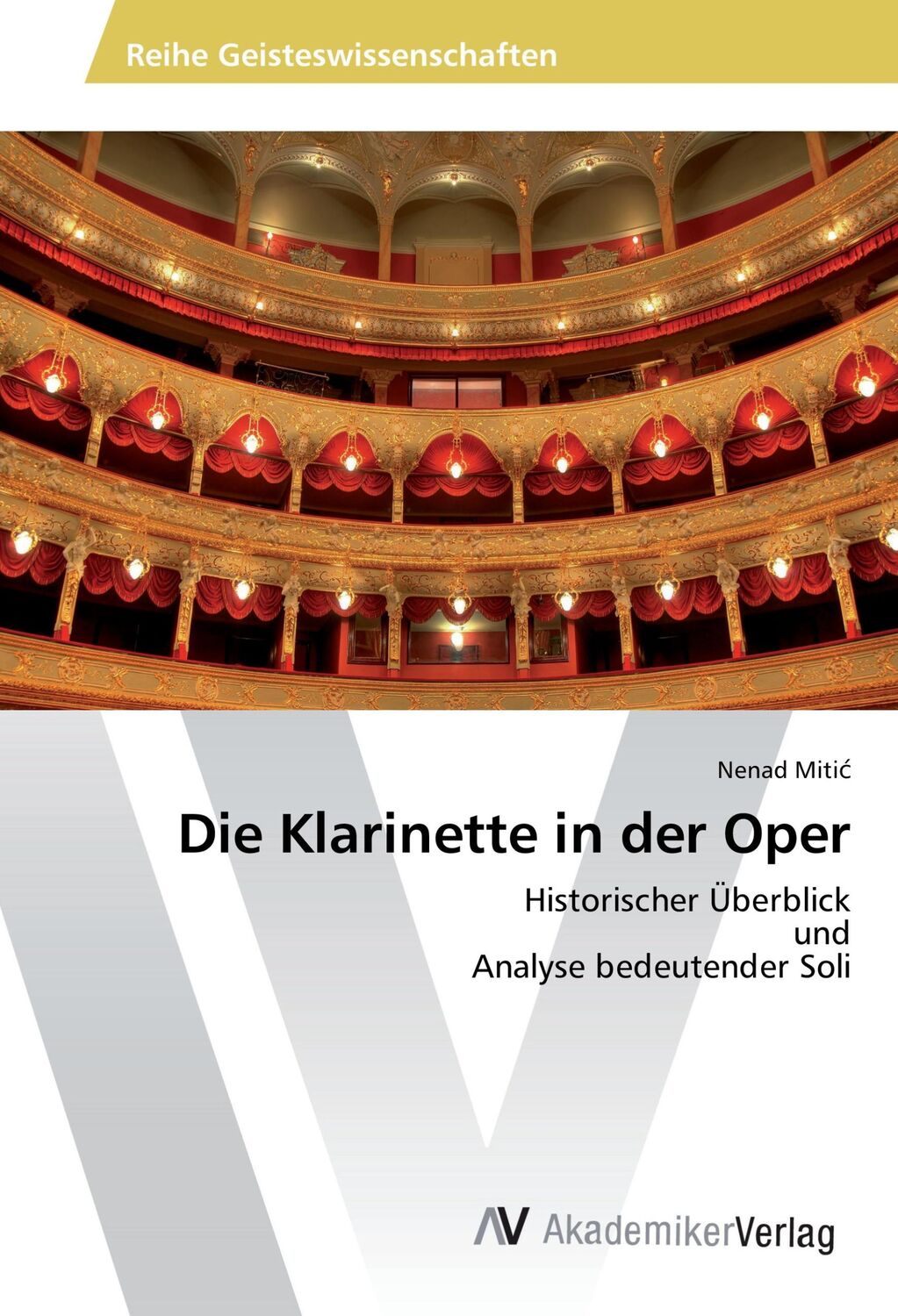 Cover: 9783639878073 | Die Klarinette in der Oper | Nenad Miti¿ | Taschenbuch | Paperback