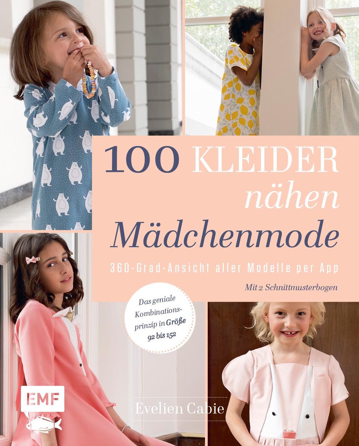 Cover: 9783745903249 | 100 Kleider nähen - Mädchenmode | Evelien Cabie | Buch | 136 S. | 2021