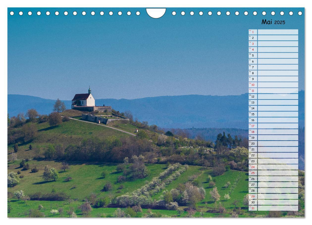 Bild: 9783435253623 | Rund um die Wurmlinger Kapelle (Wandkalender 2025 DIN A4 quer),...