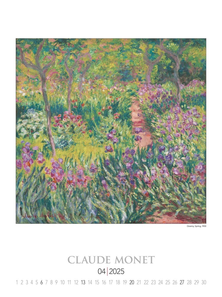 Bild: 4251732344016 | Alpha Edition - Claude Monet 2025 Bildkalender, 42x56cm,...