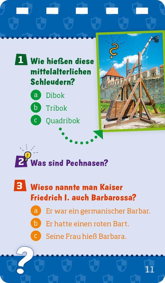 Bild: 9783788677848 | WAS IST WAS Quiz Ritter und Burgen | KG | Taschenbuch | Spiralbindung