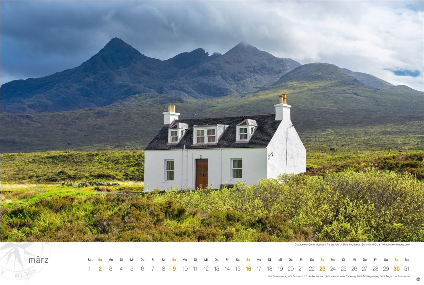 Bild: 9783756404902 | Schottland Globetrotter Kalender 2025 - Von wilden Küsten, Seen und...