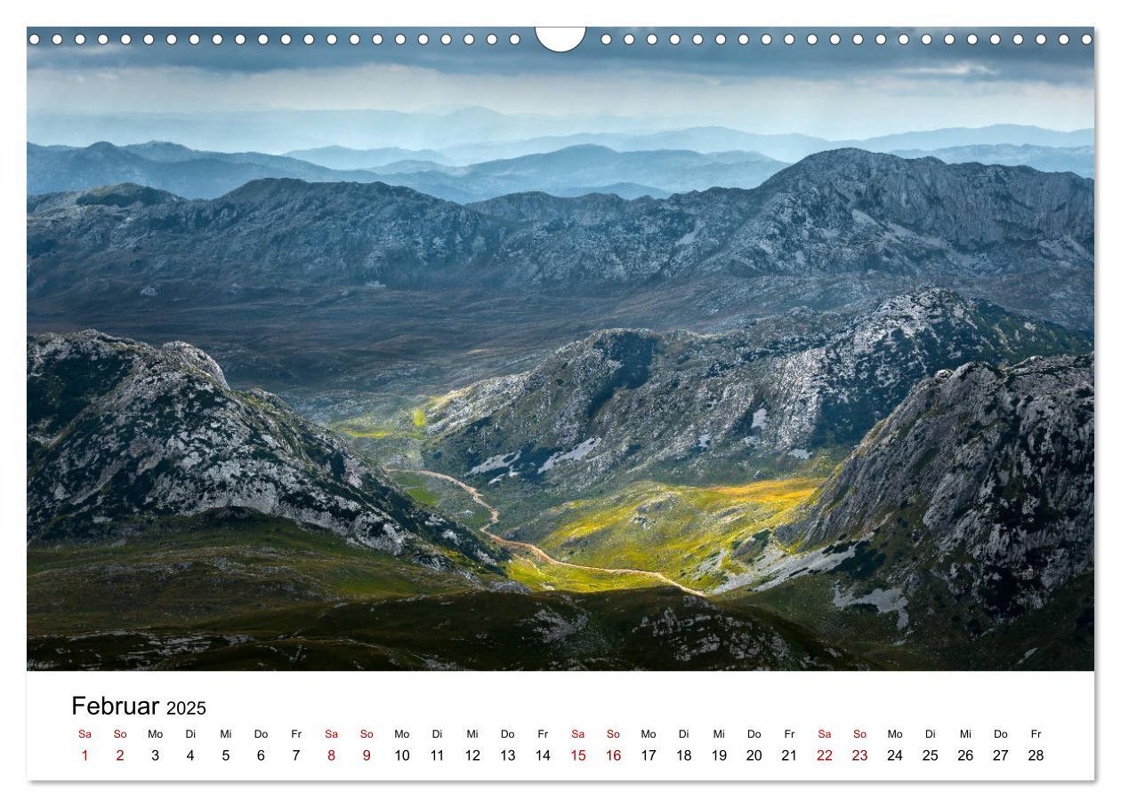 Bild: 9783435396764 | Montenegro - Land der schwarzen Berge (Wandkalender 2025 DIN A3...