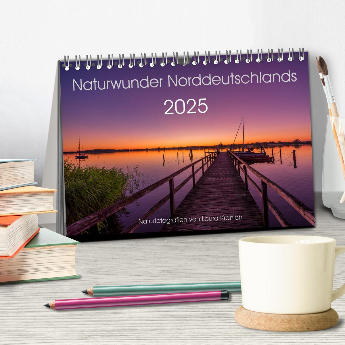 Bild: 9783435388936 | Naturwunder Norddeutschlands (Tischkalender 2025 DIN A5 quer),...