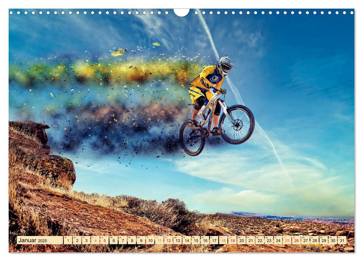 Bild: 9783435107544 | Sport Explosion (Wandkalender 2025 DIN A3 quer), CALVENDO...