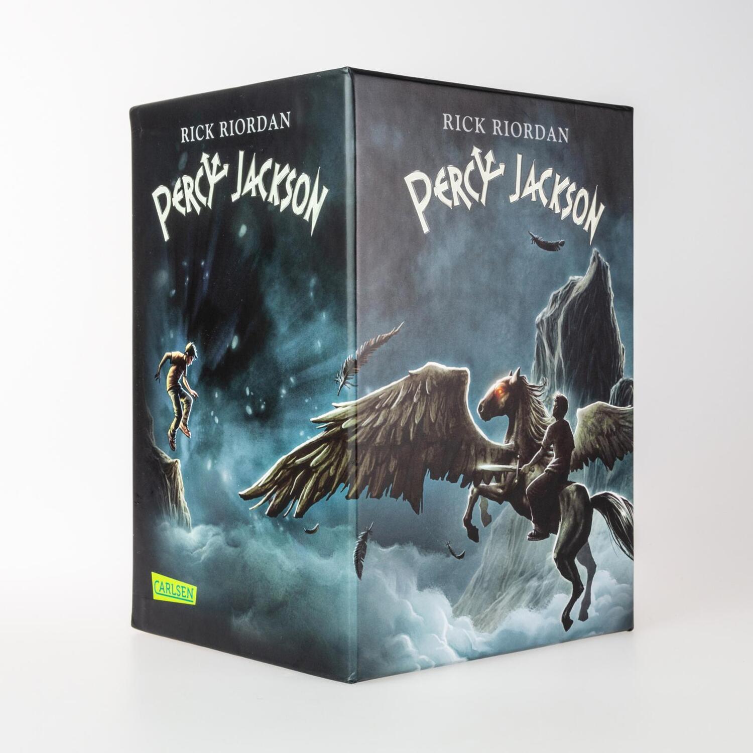 Bild: 9783551313690 | Percy-Jackson-Taschenbuchschuber (Percy Jackson) | Rick Riordan | Box