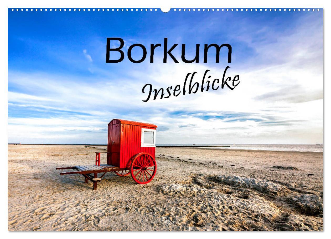 Cover: 9783435494200 | Borkum - Inselblicke (Wandkalender 2025 DIN A2 quer), CALVENDO...