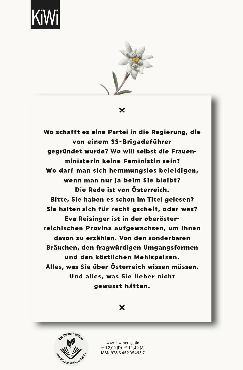 Rückseite: 9783462054637 | Was geht, Österreich? | Eine Landjugend mit Wodkabull und dem Herrgott