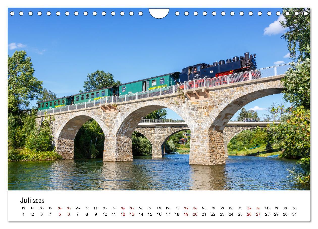 Bild: 9783435035564 | Eisenbahn in Deutschland (Wandkalender 2025 DIN A4 quer), CALVENDO...