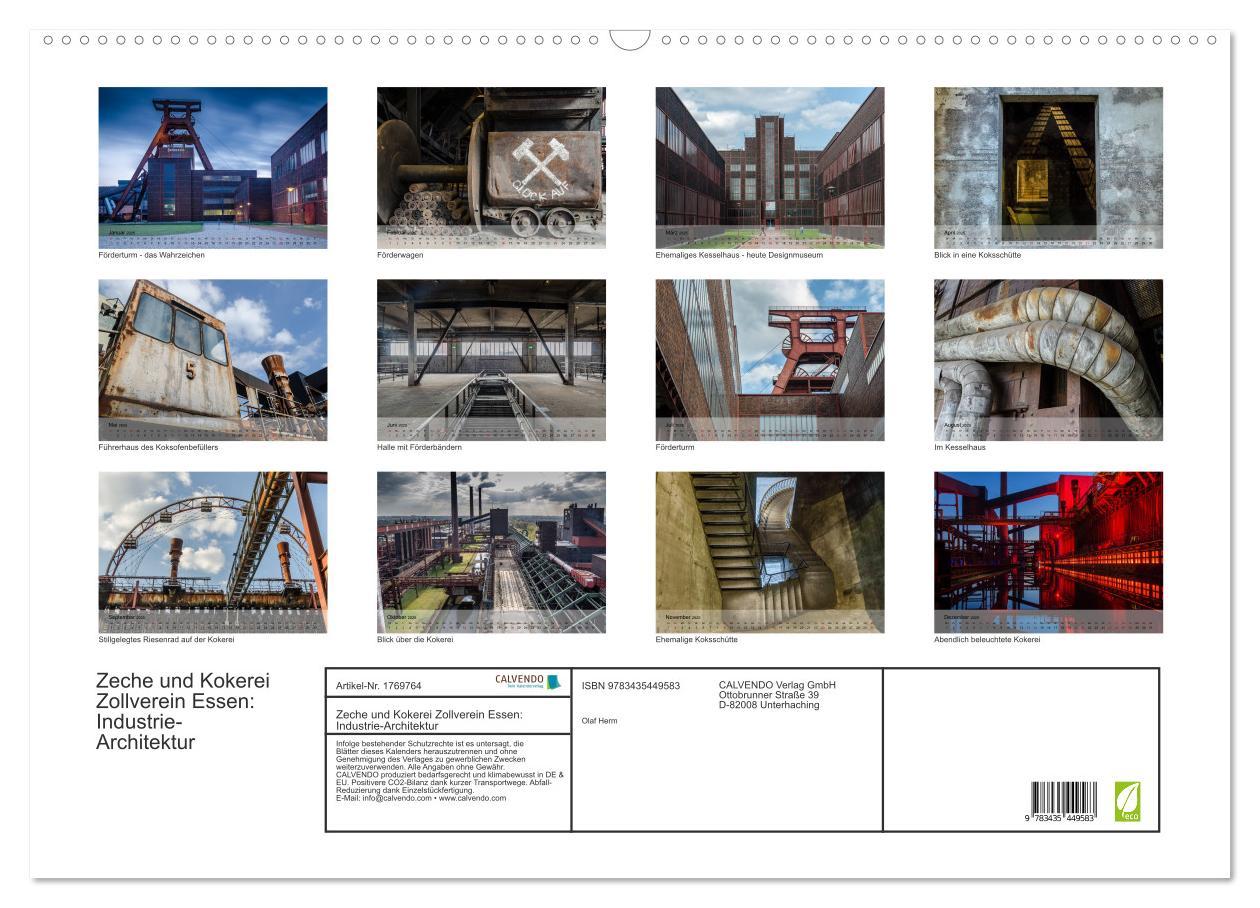 Bild: 9783435449583 | Zeche und Kokerei Zollverein Essen: Industrie-Architektur...