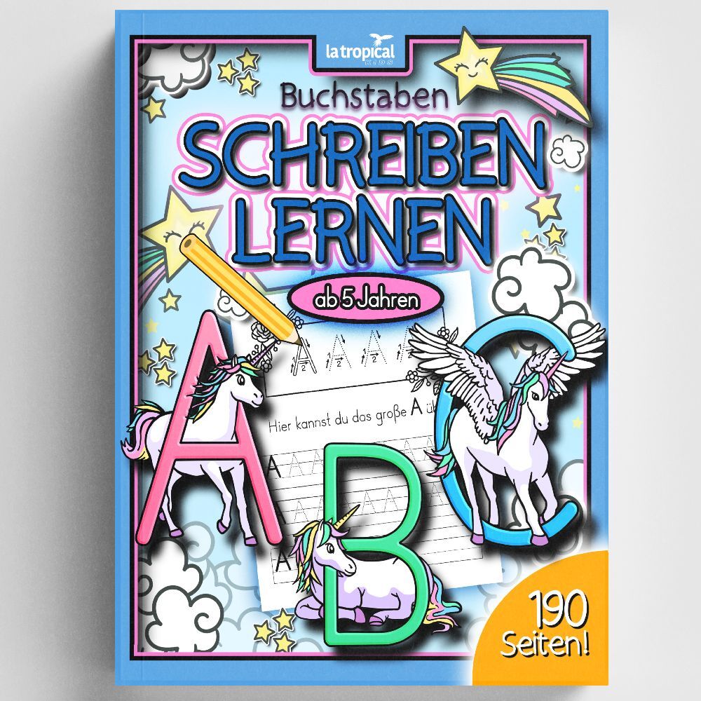 Cover: 9783969080474 | Buchstaben schreiben lernen ab 5 Jahren | David Ludwig | Taschenbuch