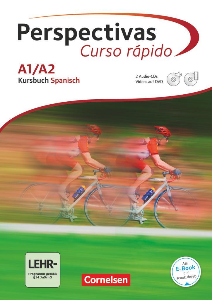 Cover: 9783060242658 | Perspectivas - Curso rápido A1/A2. Kurs- und Übungsbuch mit...