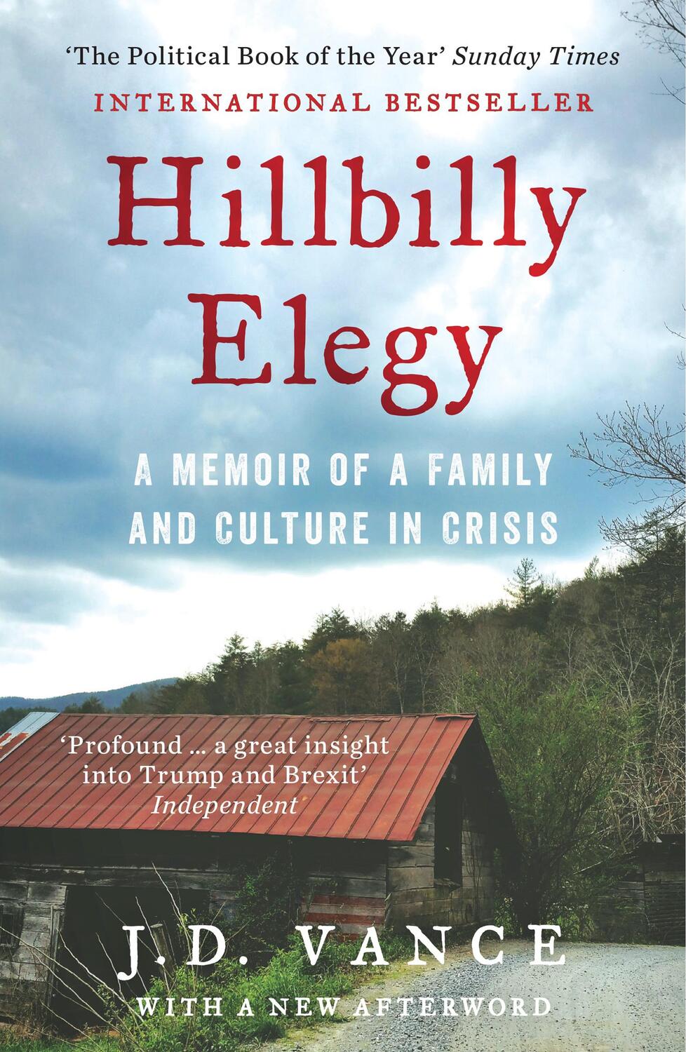 Cover: 9780008220563 | Hillbilly Elegy | A Memoir of a Family and Culture in Crisis | Vance