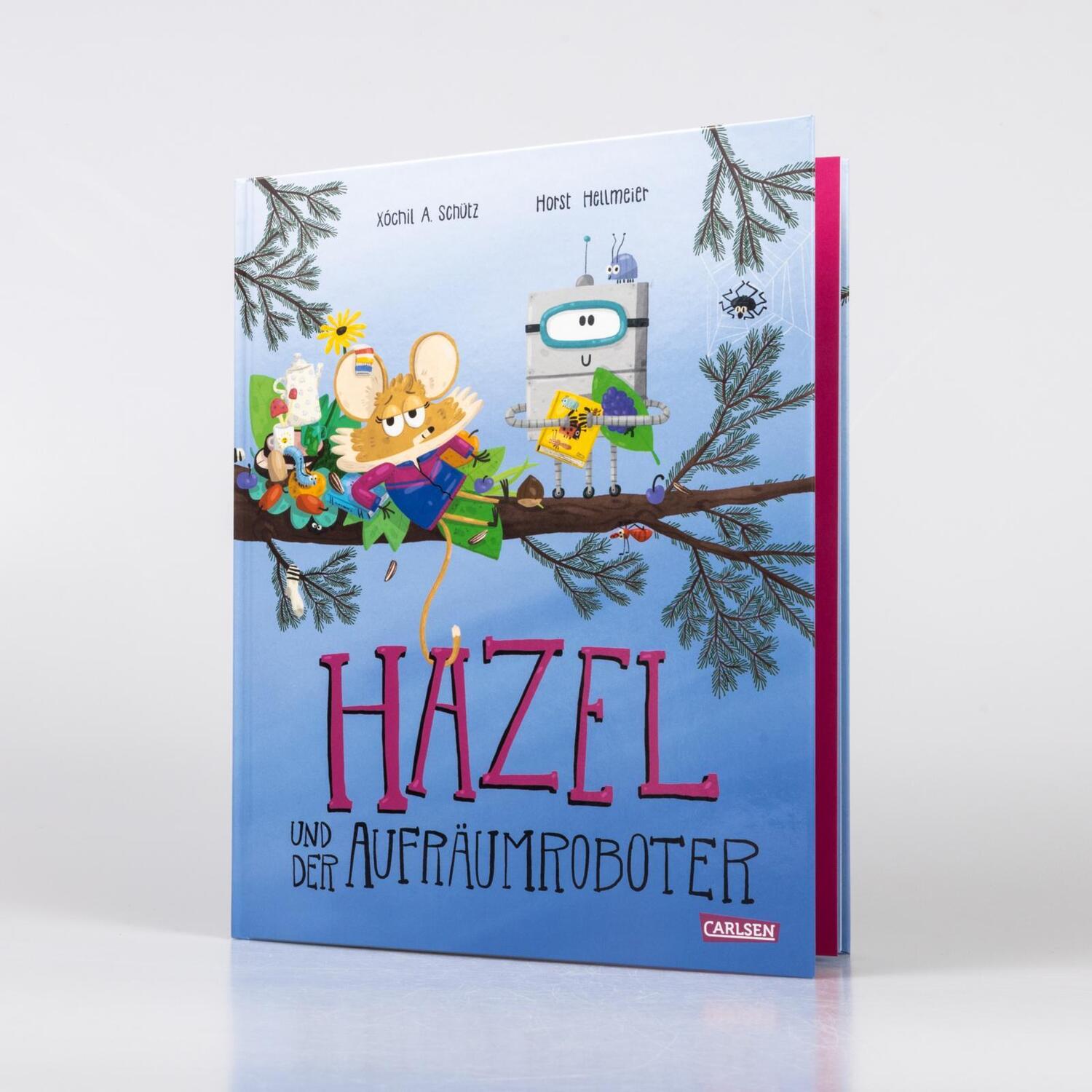 Bild: 9783551522108 | Hazel und der Aufräumroboter | Xóchil Schütz | Buch | 32 S. | Deutsch