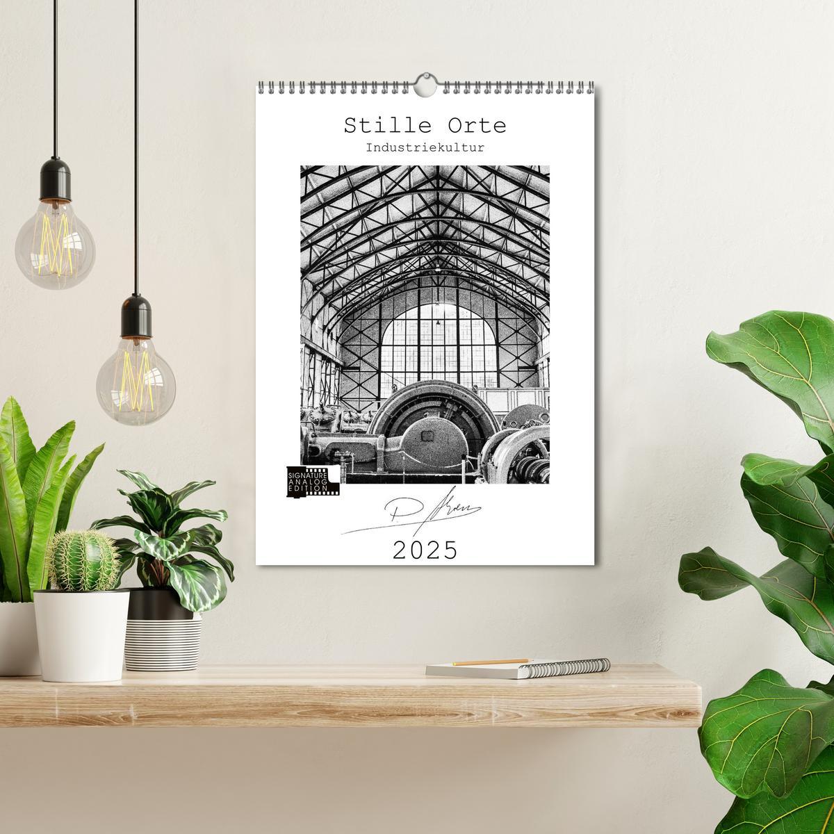 Bild: 9783435968305 | Stille Orte - Industriekultur (Wandkalender 2025 DIN A3 hoch),...