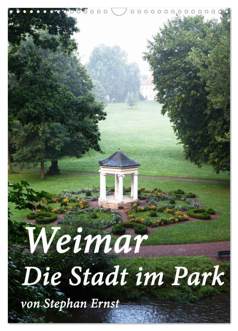 Cover: 9783457027523 | Weimar - Die Stadt im Park (Wandkalender 2025 DIN A3 hoch),...