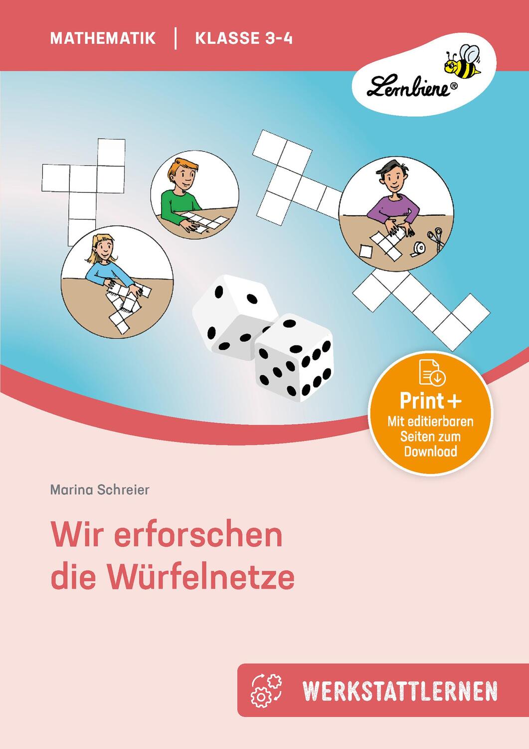 Cover: 9783746804996 | Wir erforschen die Würfelnetze | (3. und 4. Klasse) | Marina Schreier