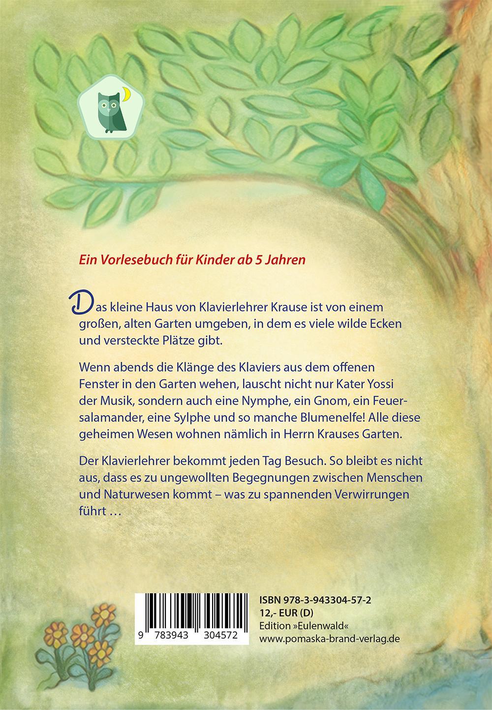 Rückseite: 9783943304572 | Der geheimnisvolle Garten | Vorlesebuch für Kinder ab 5 Jahren | Buch