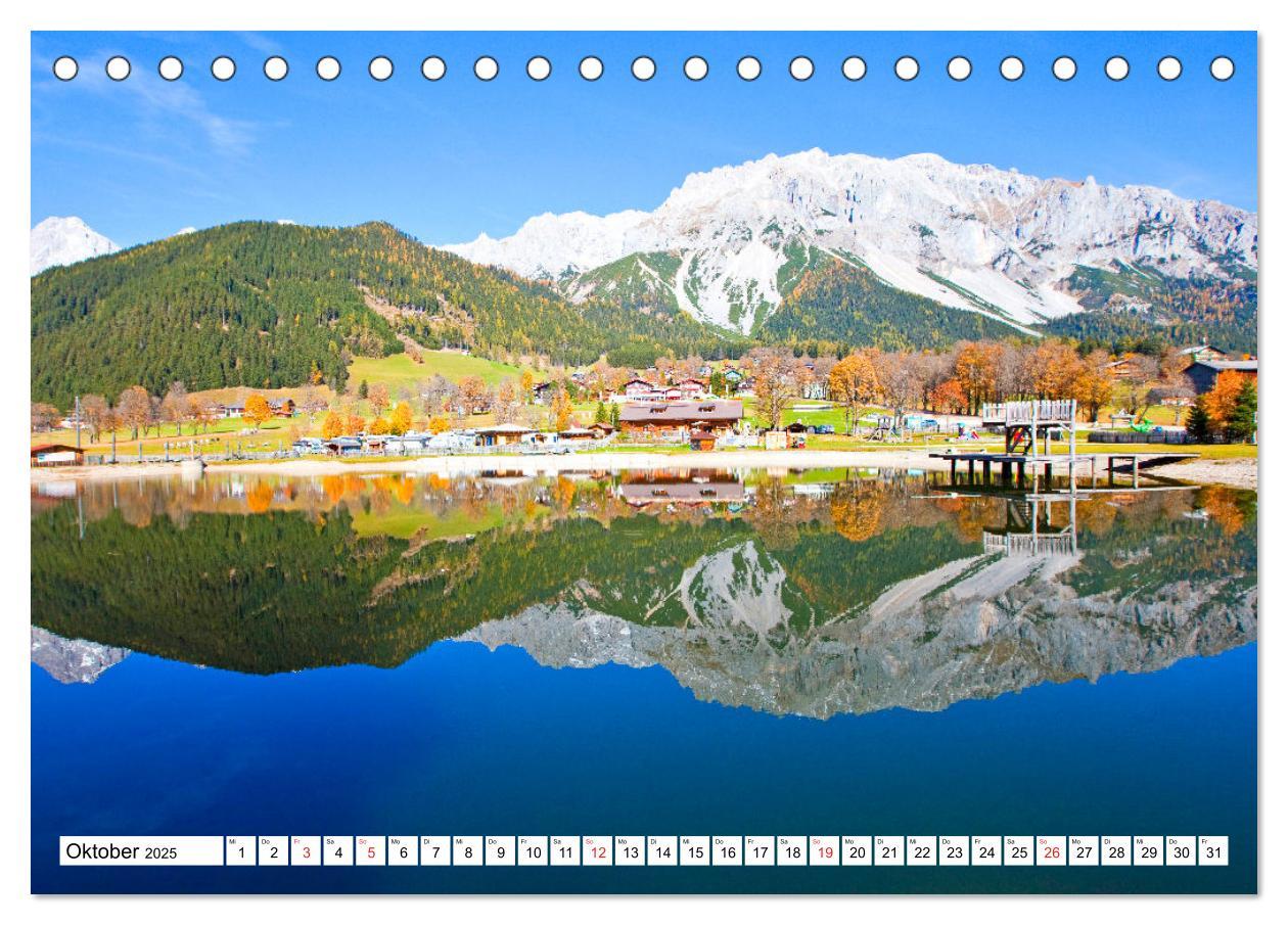 Bild: 9783435164608 | Ramsau am Dachstein (Tischkalender 2025 DIN A5 quer), CALVENDO...