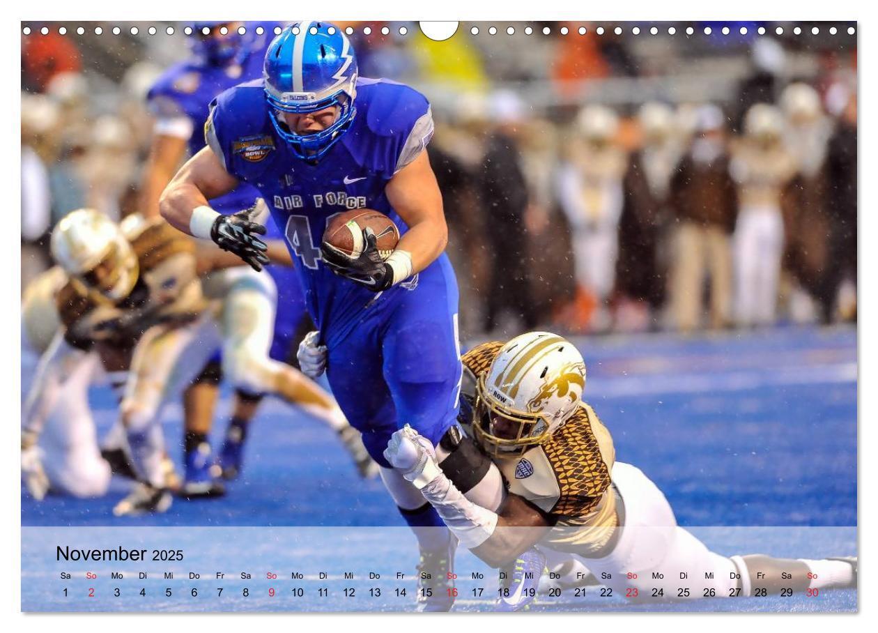 Bild: 9783435604227 | Sport. American Football (Wandkalender 2025 DIN A3 quer), CALVENDO...