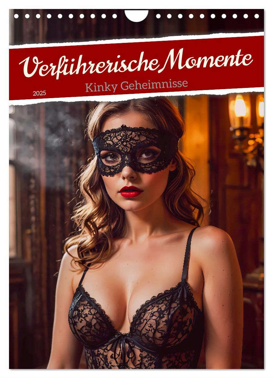 Cover: 9783457176917 | Verführerische Momente - Kinky Geheimnisse (Wandkalender 2025 DIN...