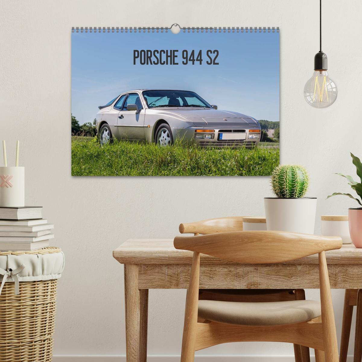 Bild: 9783435353514 | Porsche 944 S2 (Wandkalender 2025 DIN A3 quer), CALVENDO...